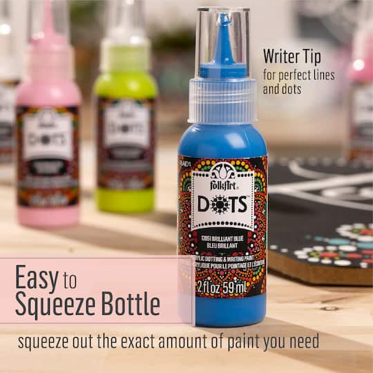 FolkArt® Dots™ Acrylic Dotting & Writing Paint